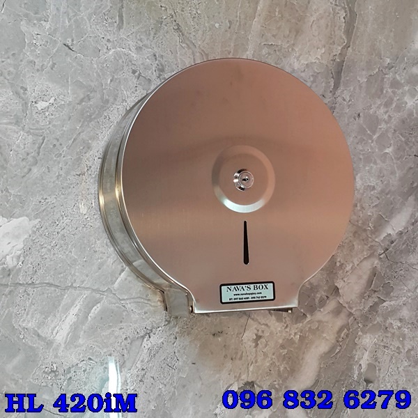 HỘP ĐỰNG GIẤY VỆ SINH INOX 100%